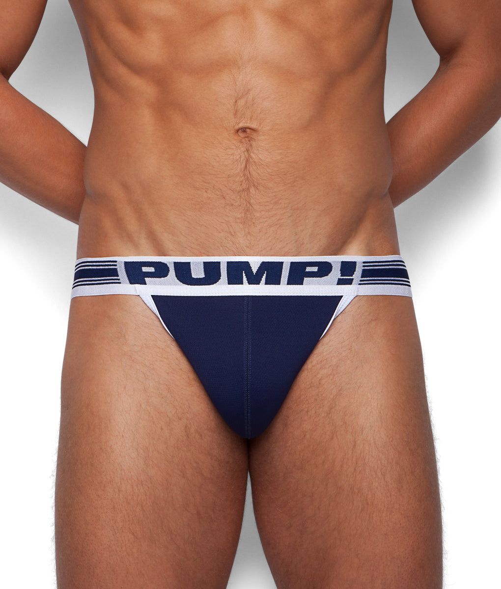 PUMP! Navy Free-Fit Jock PUMP! Navy Free-Fit Jock Navy