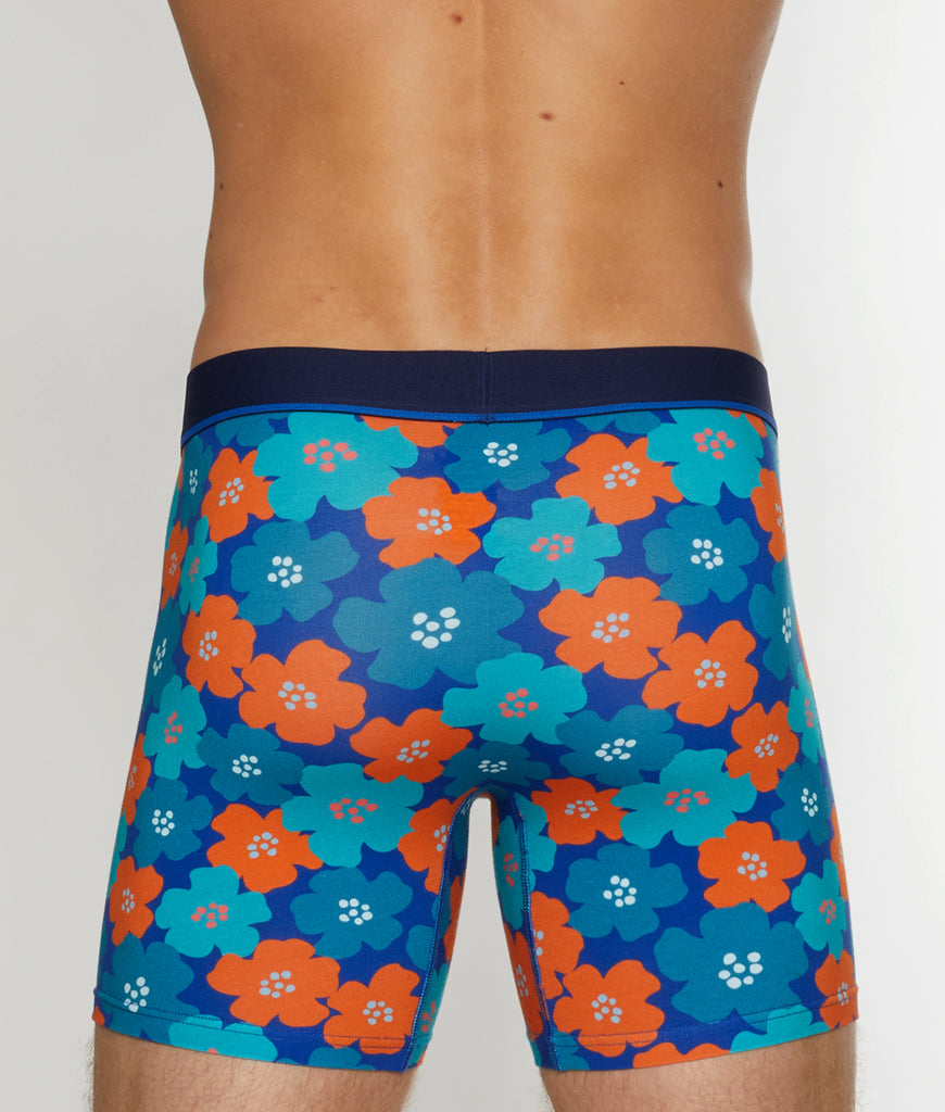 Unsimply Stitched Floral Futures Boxer Brief Unsimply Stitched Floral Futures Boxer Brief Blue-orange