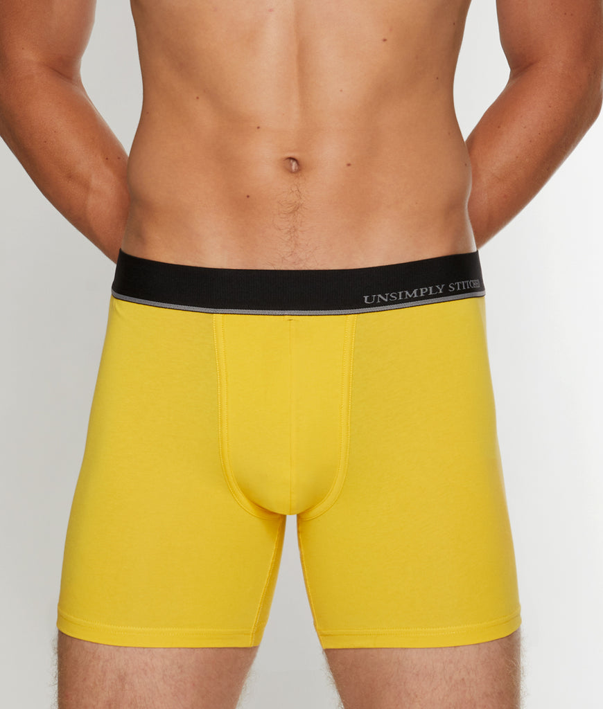 Unsimply Stitched Solid Boxer Brief Unsimply Stitched Solid Boxer Brief Canary