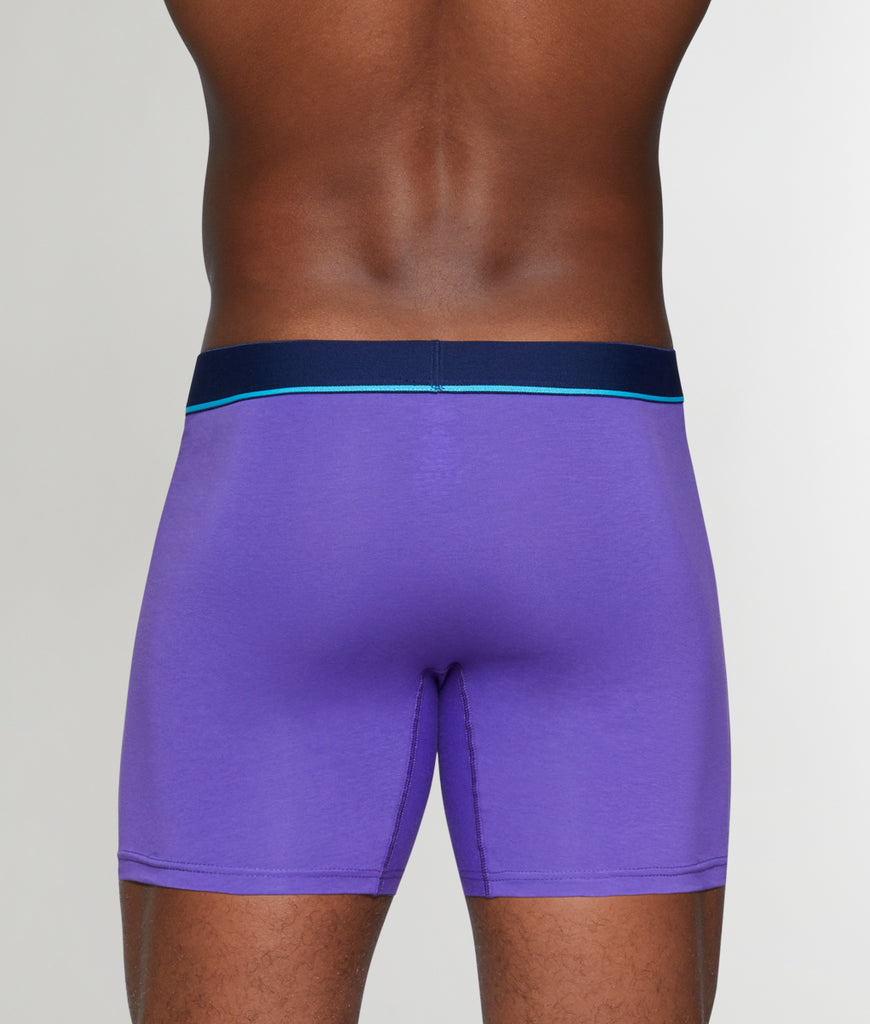 Unsimply Stitched Solid Boxer Brief Unsimply Stitched Solid Boxer Brief Purple