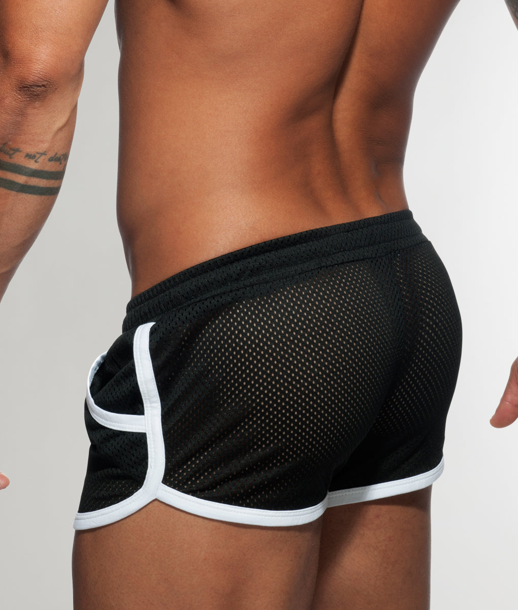 Addicted Mesh Basic Rocky Short Addicted Mesh Basic Rocky Short Black