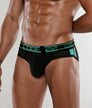 CODE 22 Sport Mesh Push-Up Brief Black
