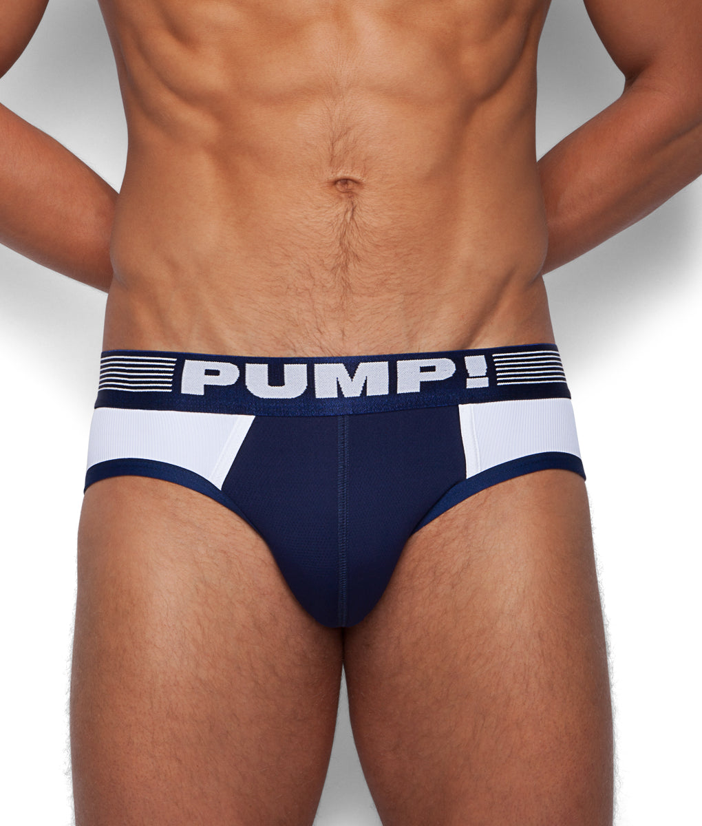 PUMP! Navy Ribbed Brief PUMP! Navy Ribbed Brief Navy