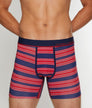 Unsimply Stitched Century Stripe Boxer Brief Unsimply Stitched Century Stripe Boxer Brief Red-multi