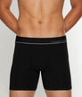 Unsimply Stitched Black Boxer Brief Unsimply Stitched Black Boxer Brief Black-grey-stripe