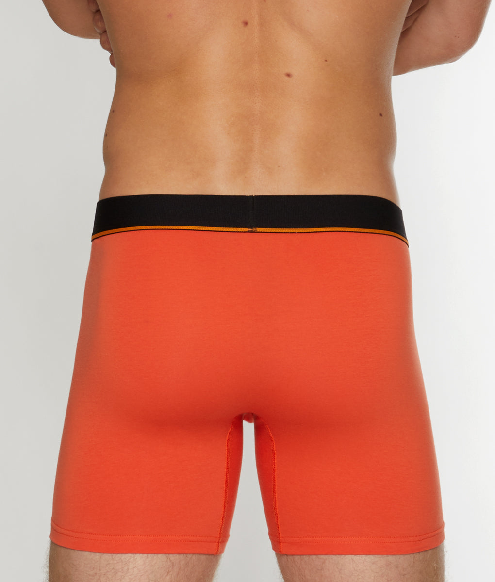 Unsimply Stitched Solid Boxer Brief Unsimply Stitched Solid Boxer Brief Orange