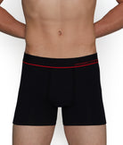 Unsimply Stitched Solid Trunk Unsimply Stitched Solid Trunk Black-red-stripe
