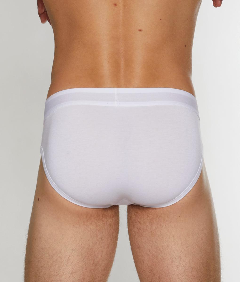 Wood Hip Brief Wood Hip Brief White